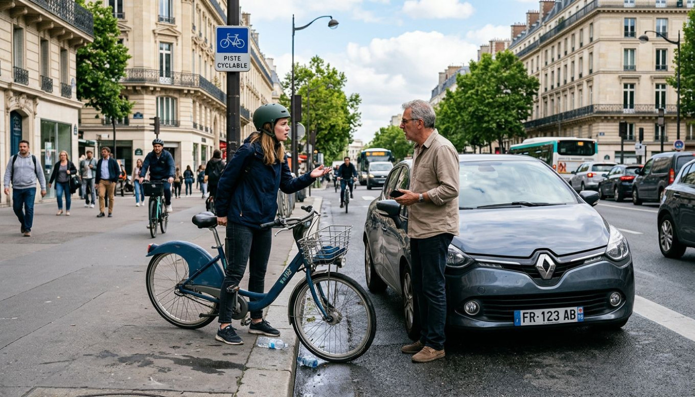 Victime à vélo : quand la responsabilité de l’automobiliste est engagée